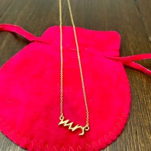 Kate Spade New York Say Yes "Mrs" Necklace